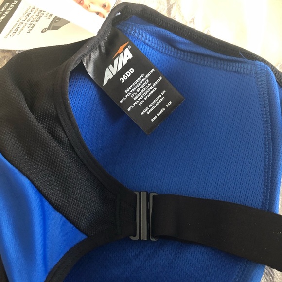 **SOLD*🛍🛍🛍🛍NWT AVIA Flexiwire High Support Bra - Picture 7 of 16